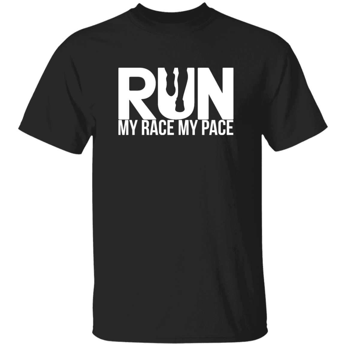 Run my race Black T-shirt