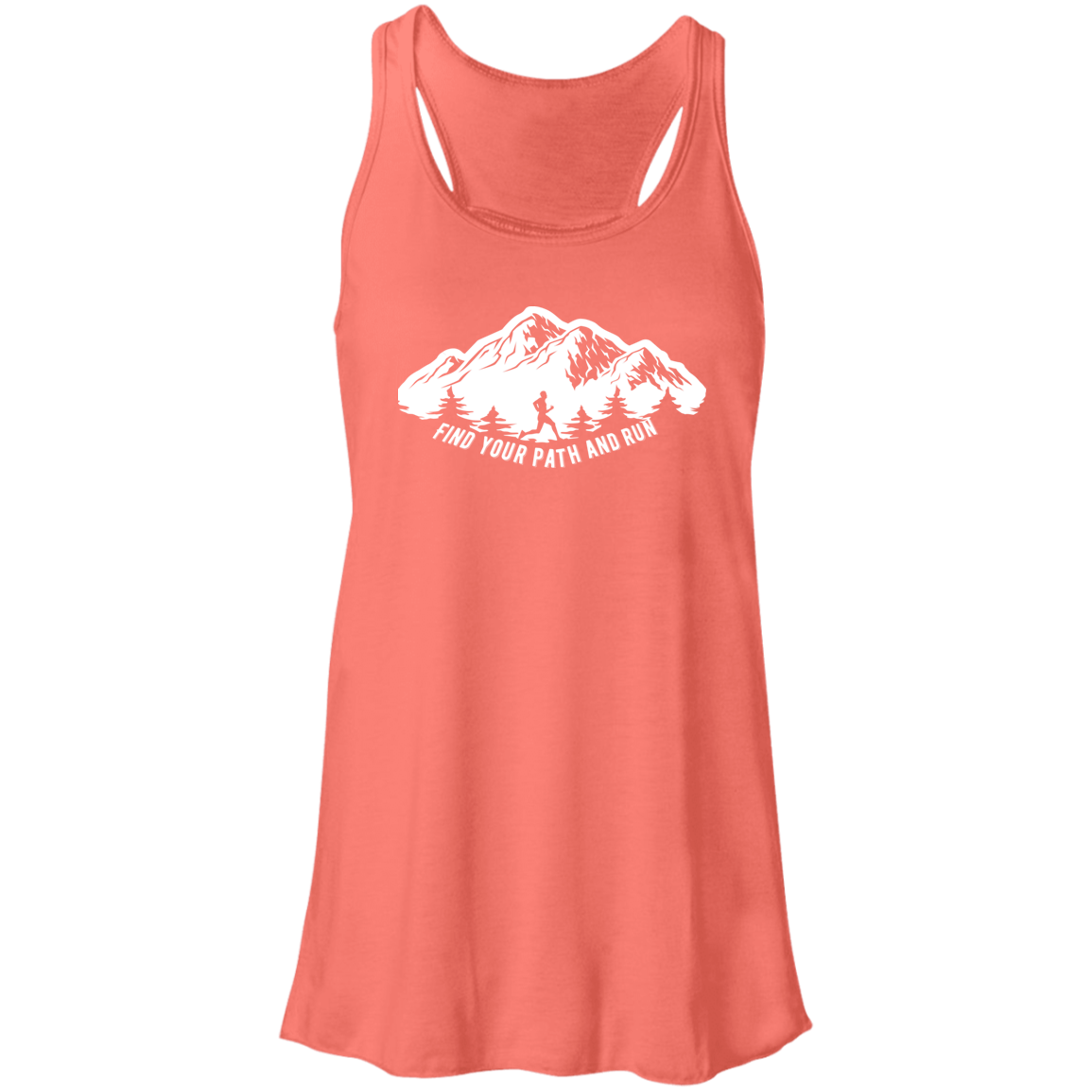 Flowy Racerback Tank - FIND YOUR PATH