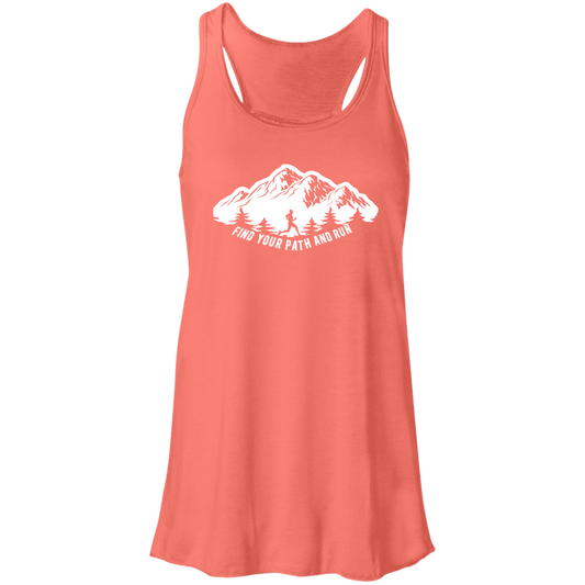 Flowy Racerback Tank - FIND YOUR PATH