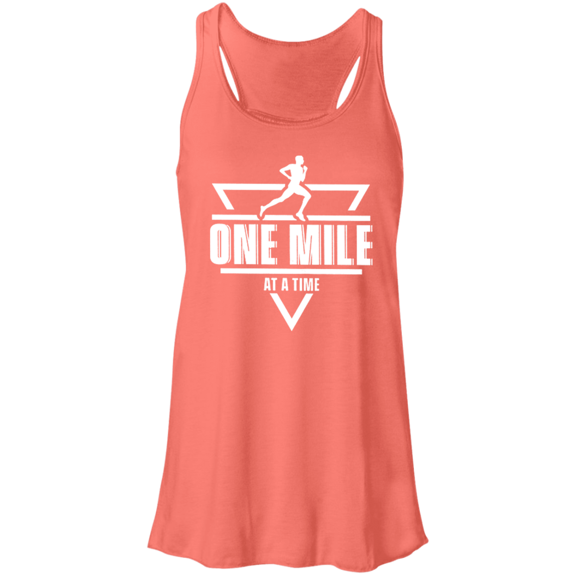 Flowy Racerback Tank - ONE MILE