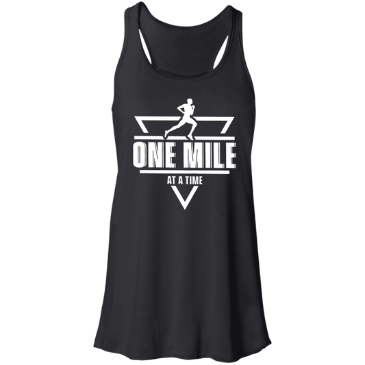 Flowy Racerback Tank - ONE MILE