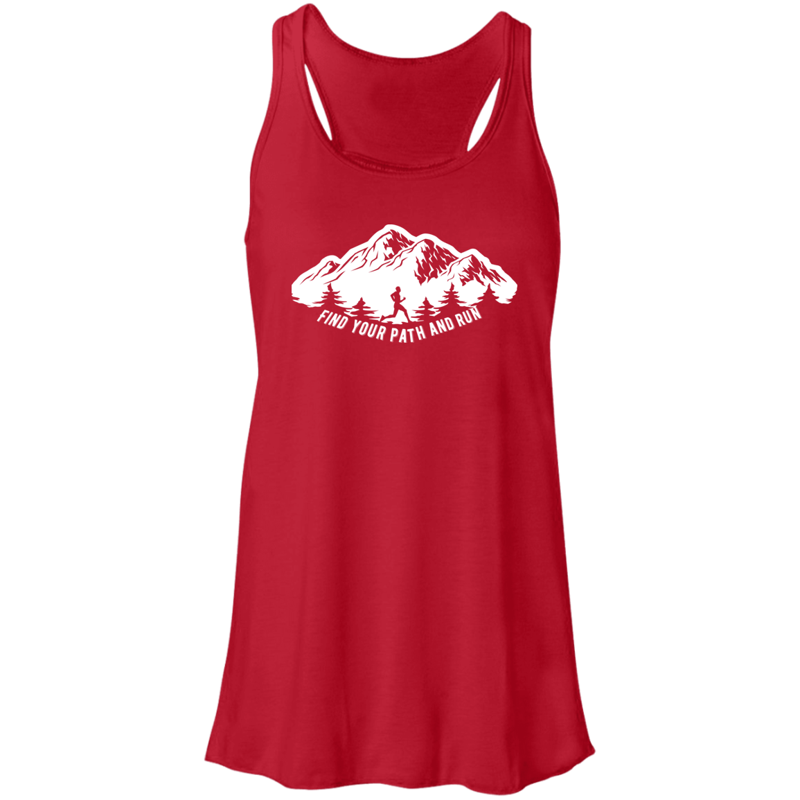 Flowy Racerback Tank - FIND YOUR PATH