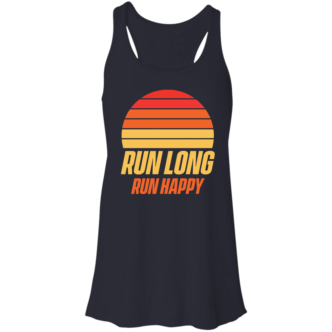 Flowy Racerback Tank - RUN LONG