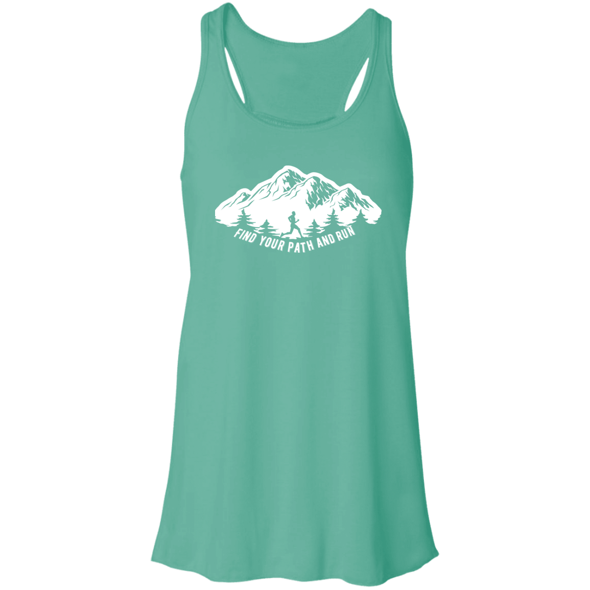 Flowy Racerback Tank - FIND YOUR PATH