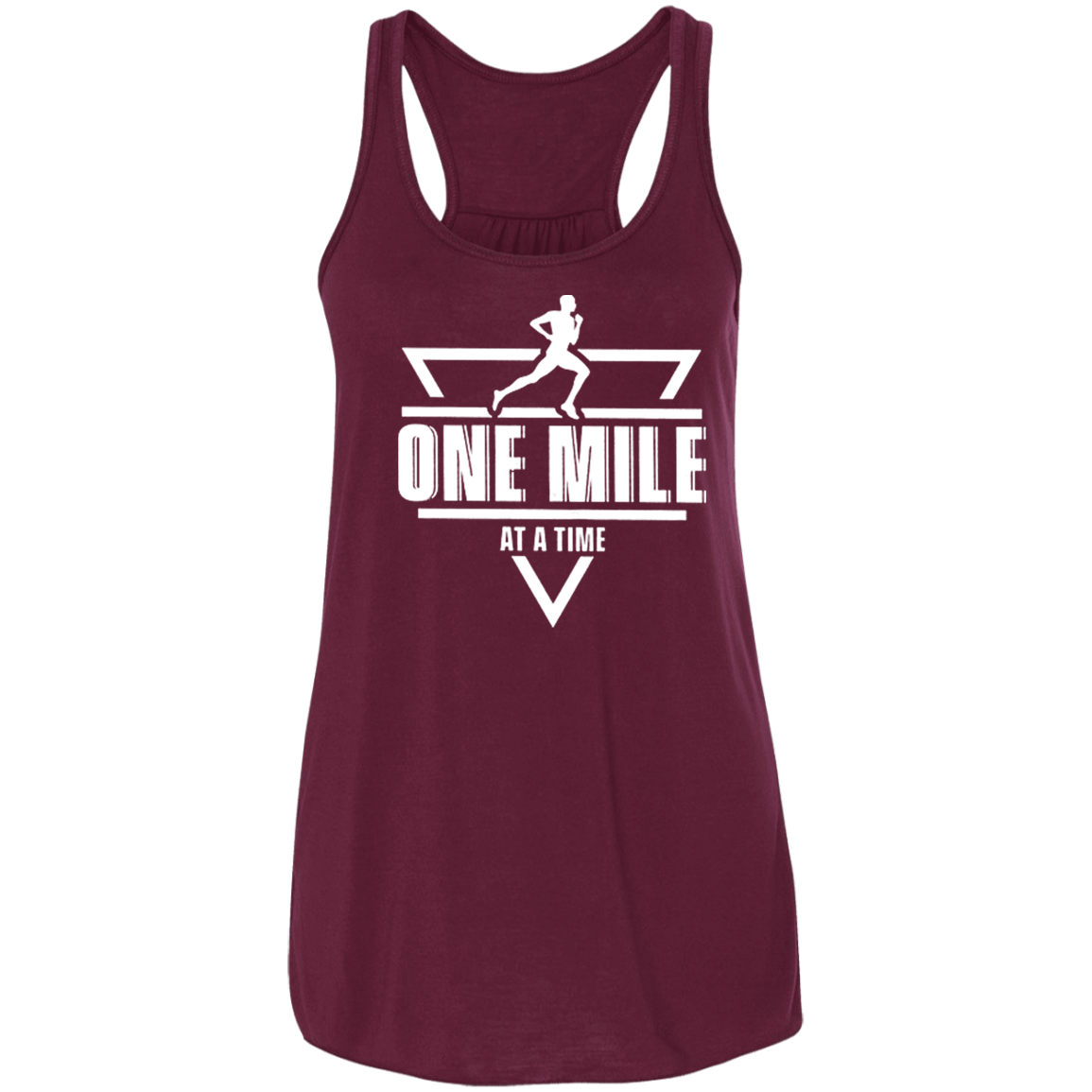 Flowy Racerback Tank - ONE MILE