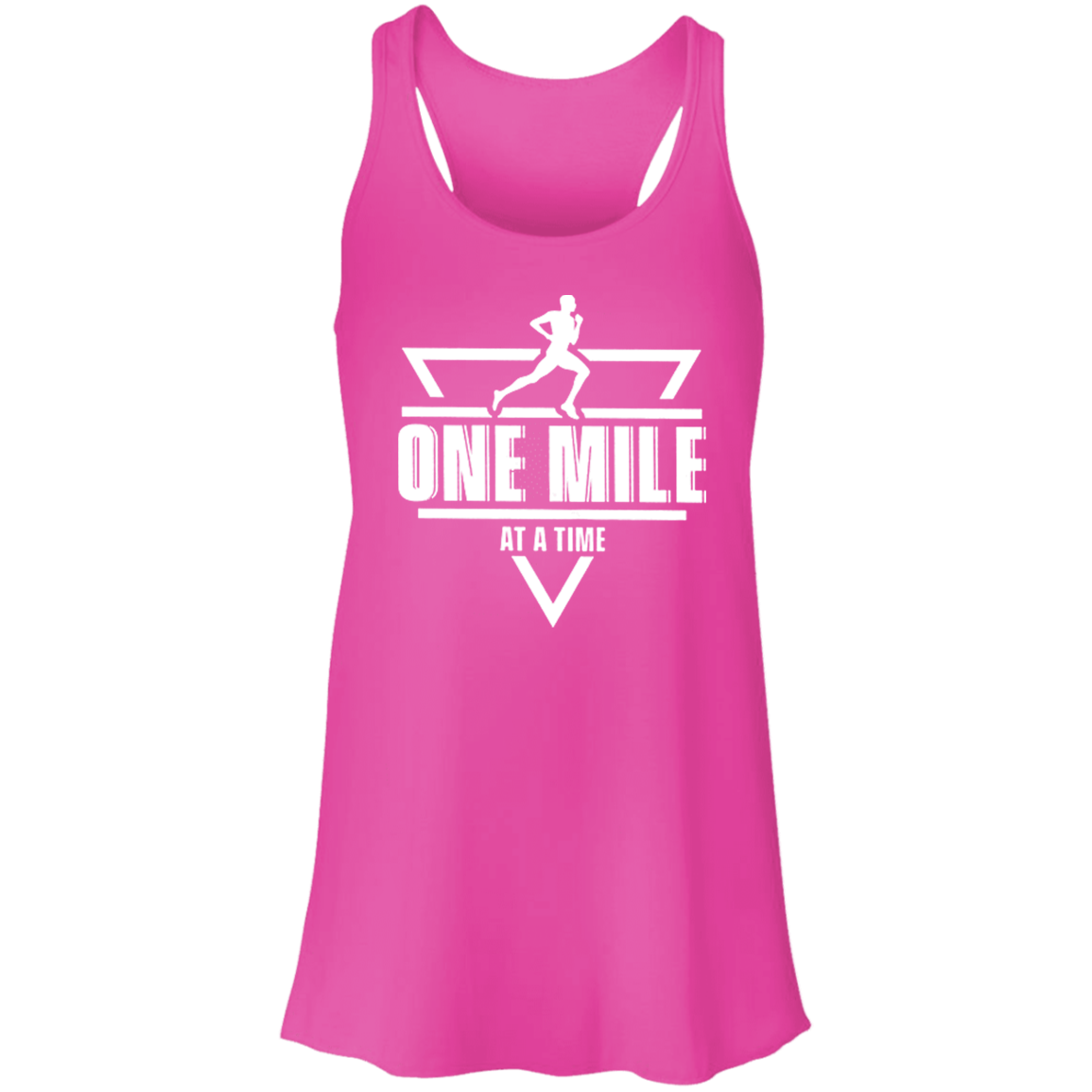 Flowy Racerback Tank - ONE MILE