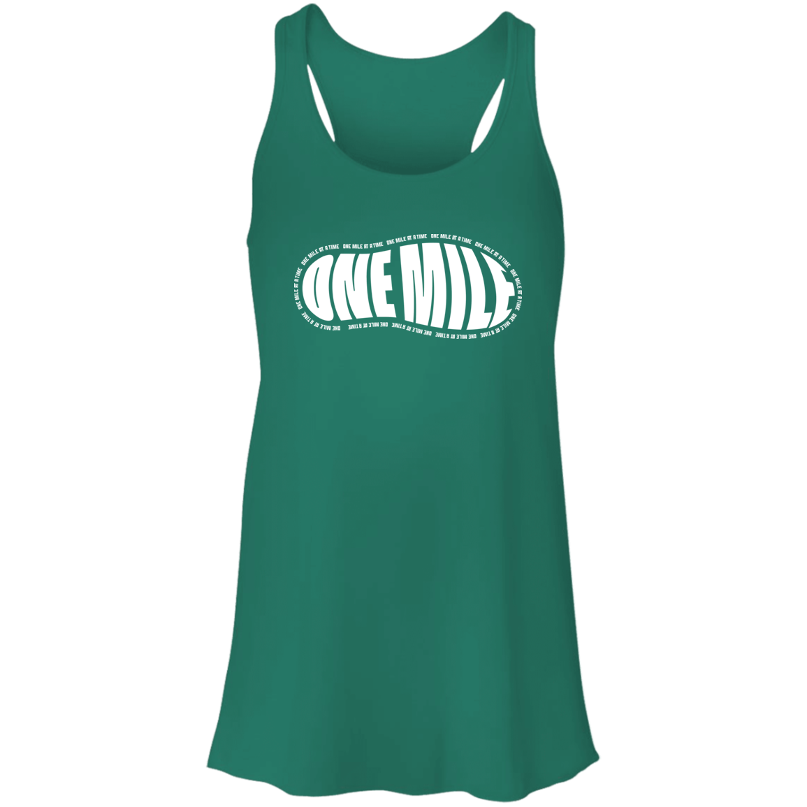Flowy Racerback Tank - ONE MILE