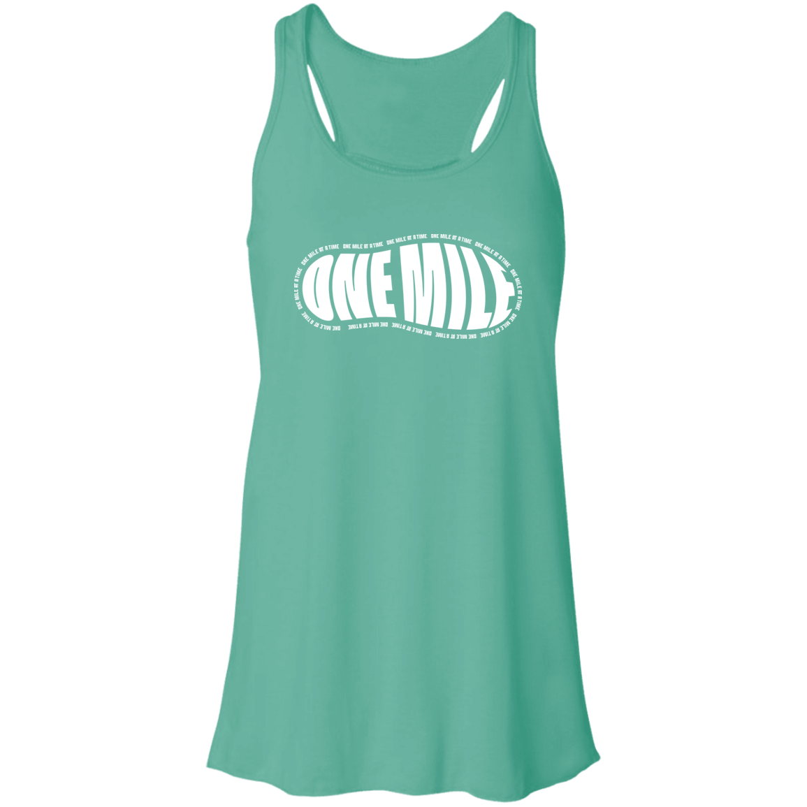 Flowy Racerback Tank - ONE MILE