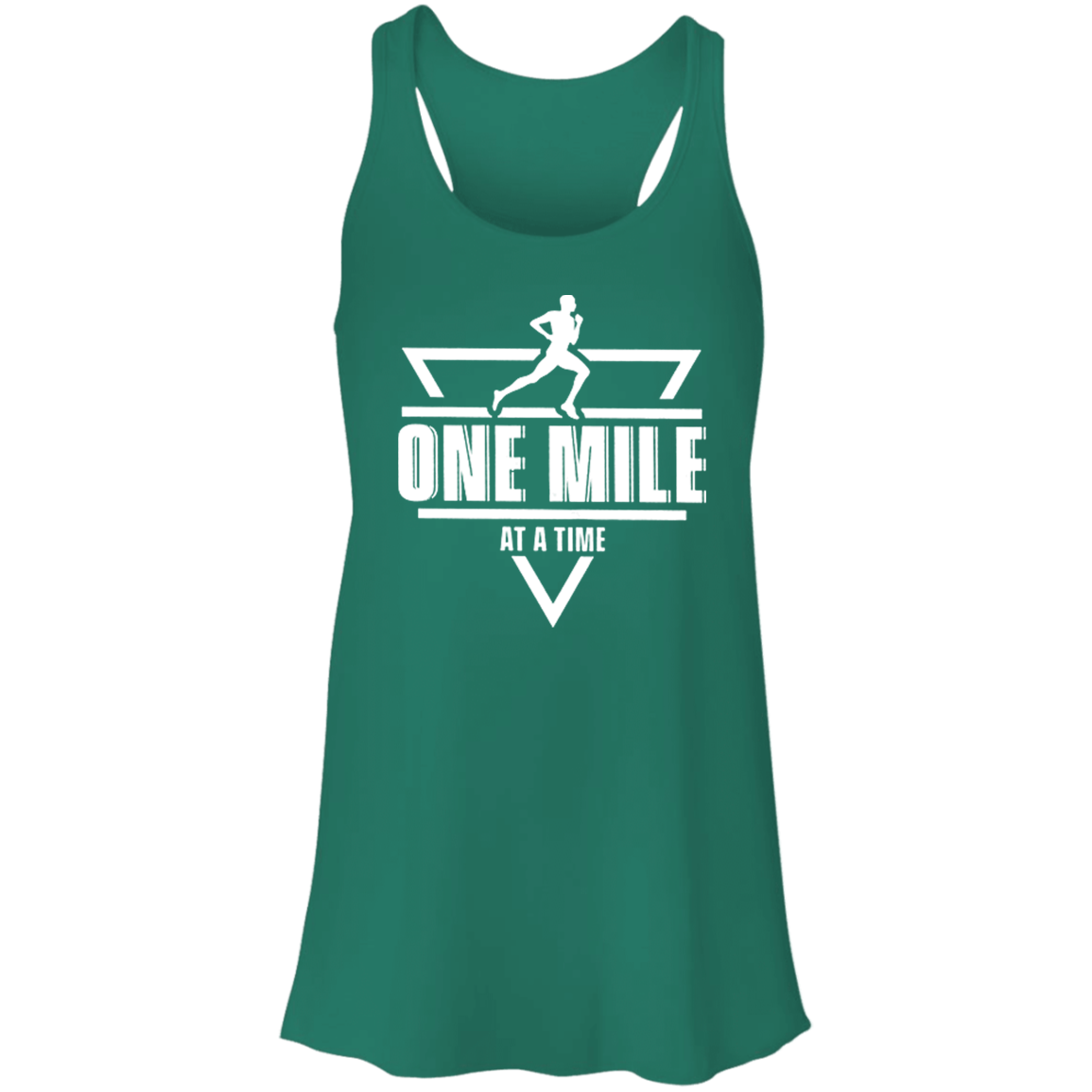 Flowy Racerback Tank - ONE MILE