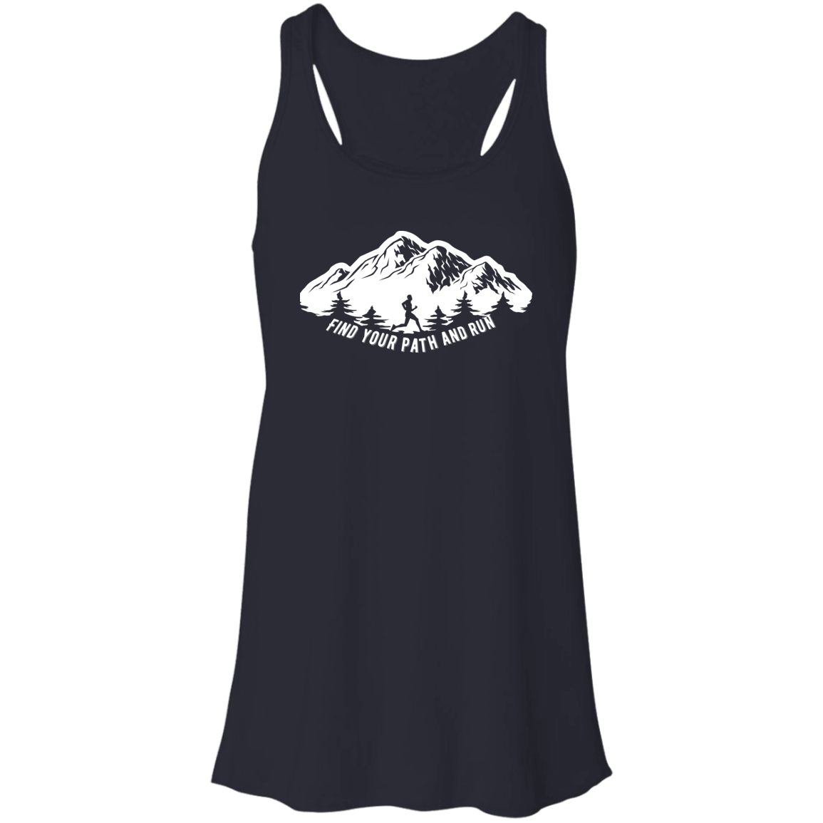 Flowy Racerback Tank - FIND YOUR PATH