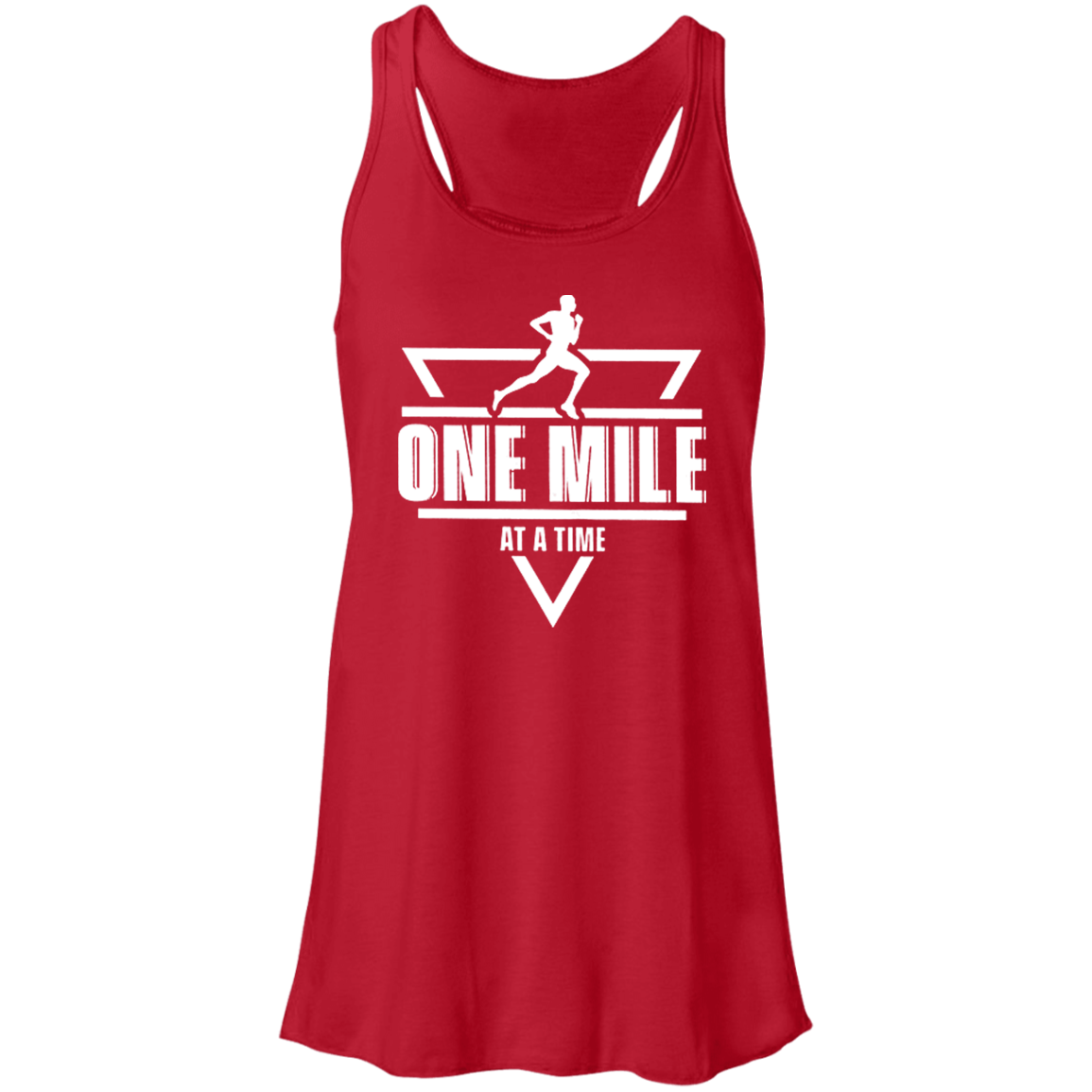 Flowy Racerback Tank - ONE MILE