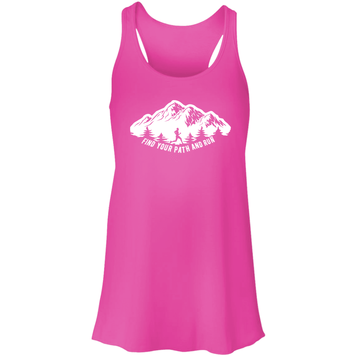 Flowy Racerback Tank - FIND YOUR PATH