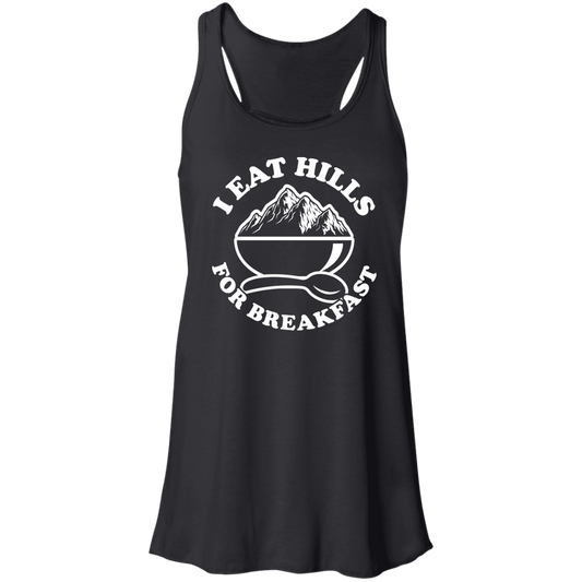 Flowy Racerback Tank - I EAT HILLS