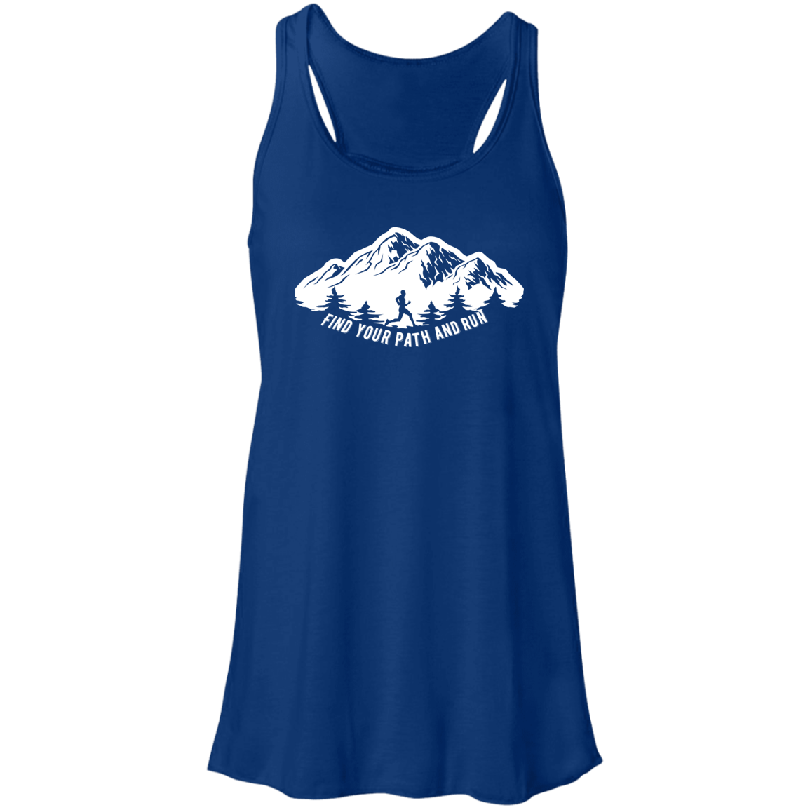 Flowy Racerback Tank - FIND YOUR PATH