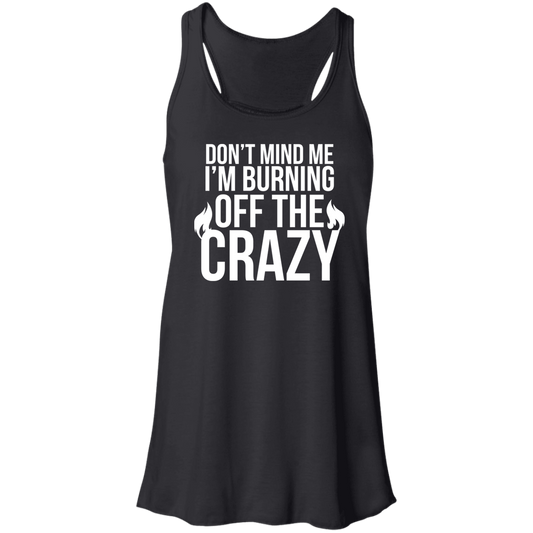 Flowy Racerback Tank - BURNING OFF