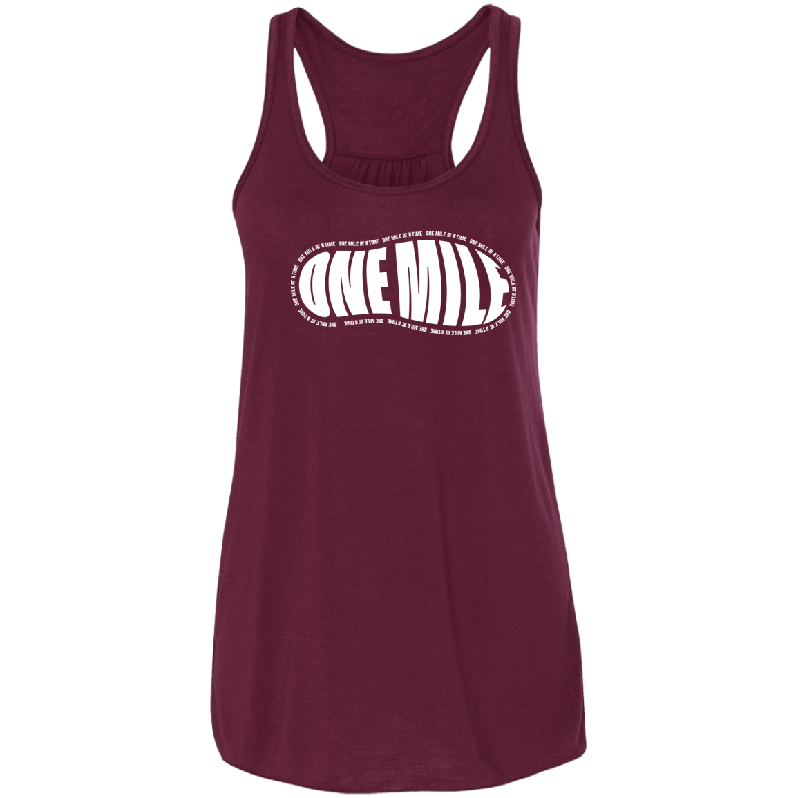 Flowy Racerback Tank - ONE MILE