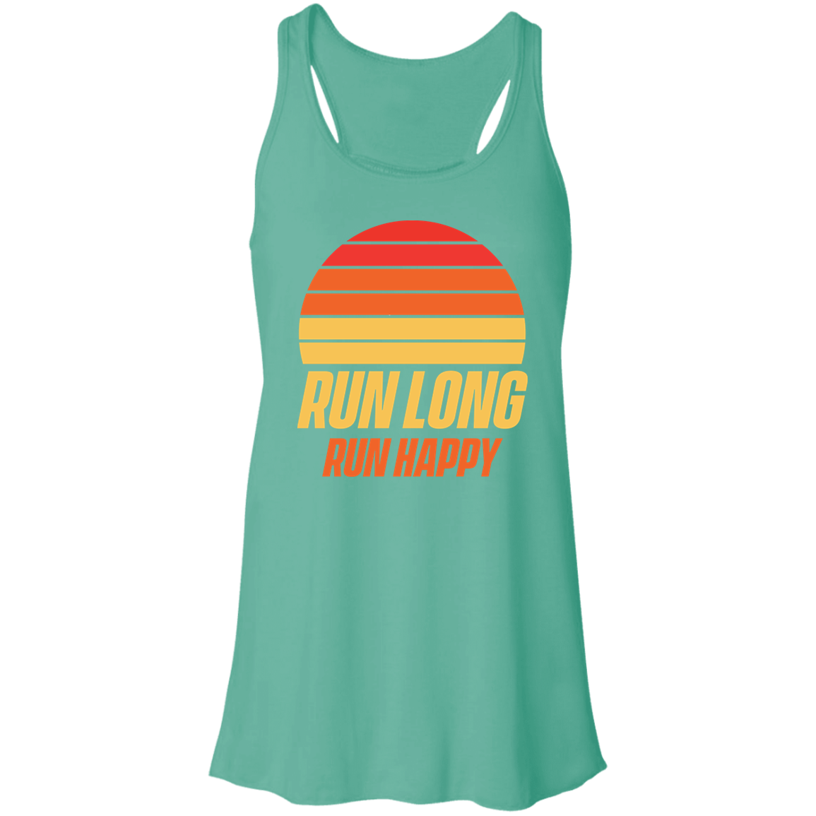 Flowy Racerback Tank - RUN LONG