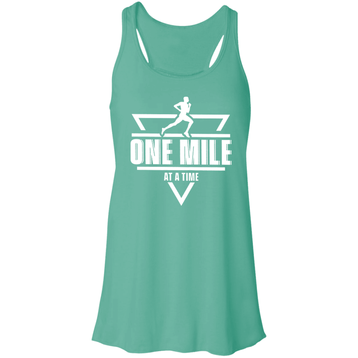 Flowy Racerback Tank - ONE MILE