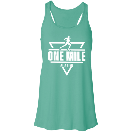 Flowy Racerback Tank - ONE MILE