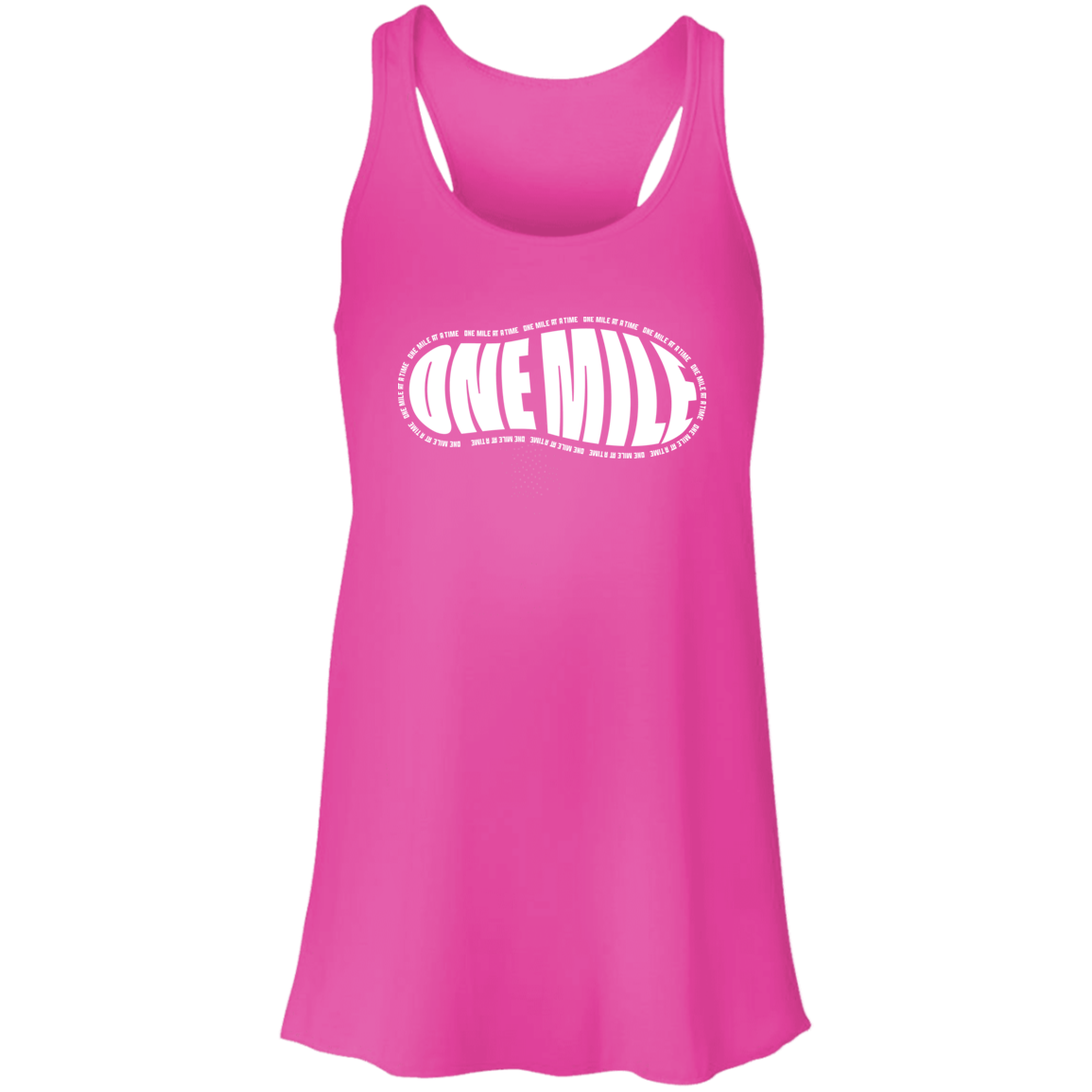 Flowy Racerback Tank - ONE MILE