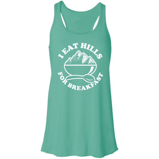 Flowy Racerback Tank - I EAT HILLS