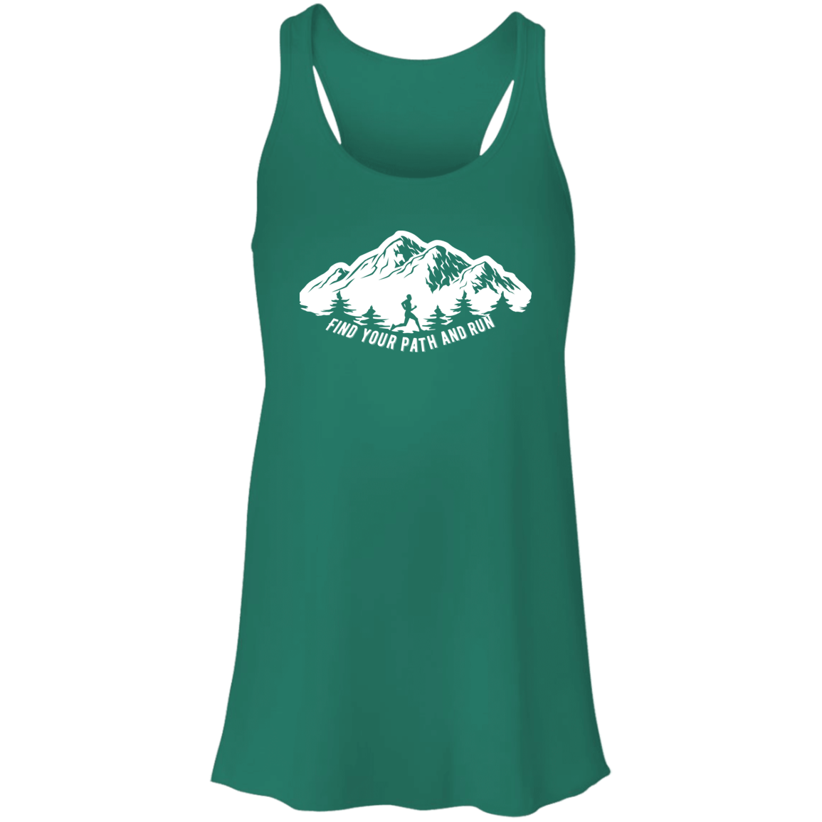 Flowy Racerback Tank - FIND YOUR PATH