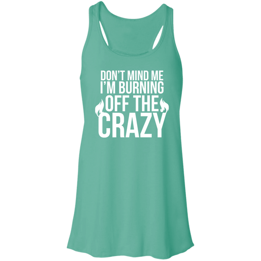 Flowy Racerback Tank - BURNING OFF