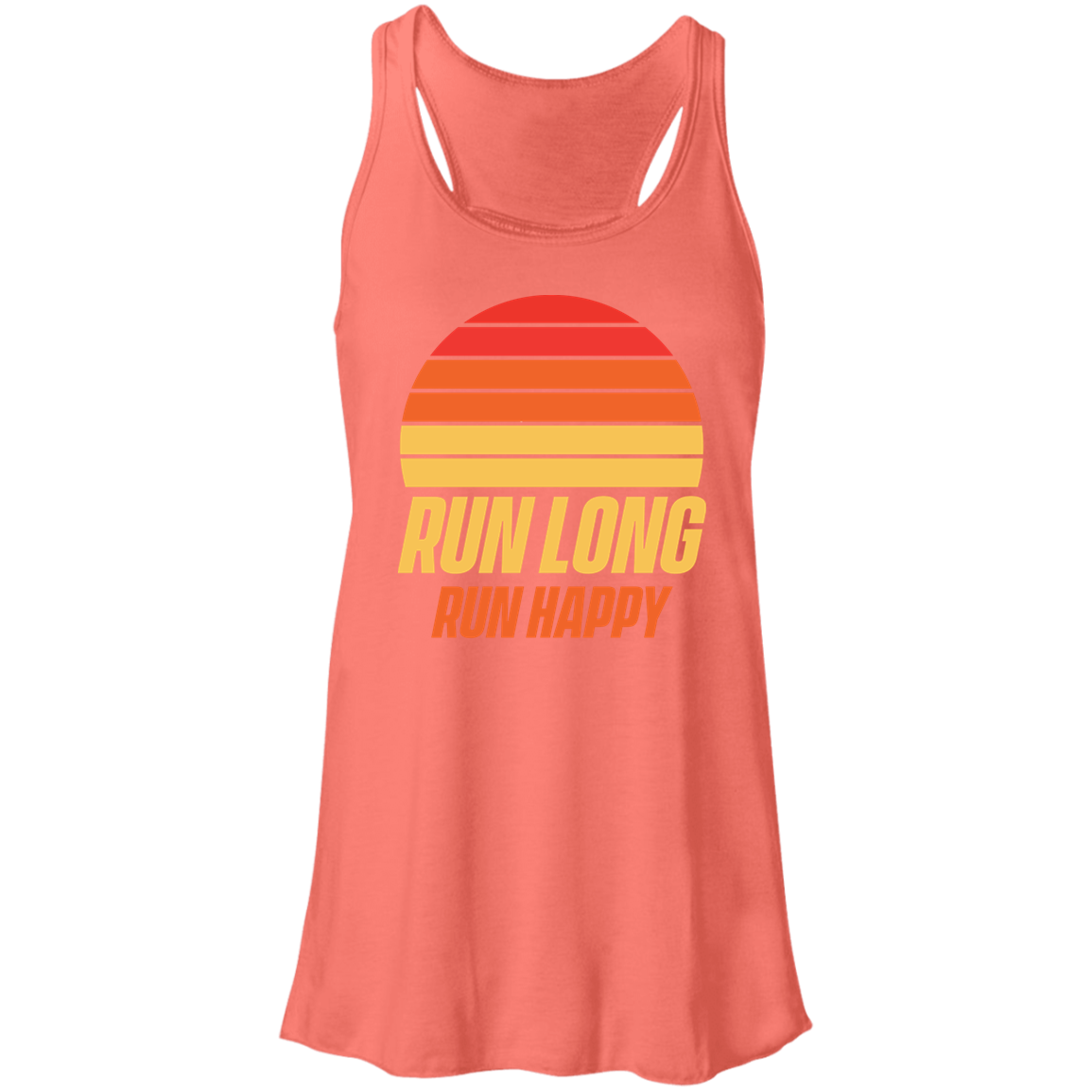 Flowy Racerback Tank - RUN LONG