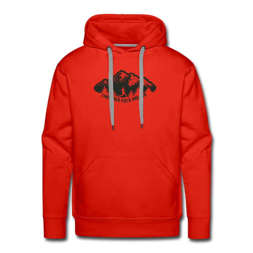 Find your path and run - red