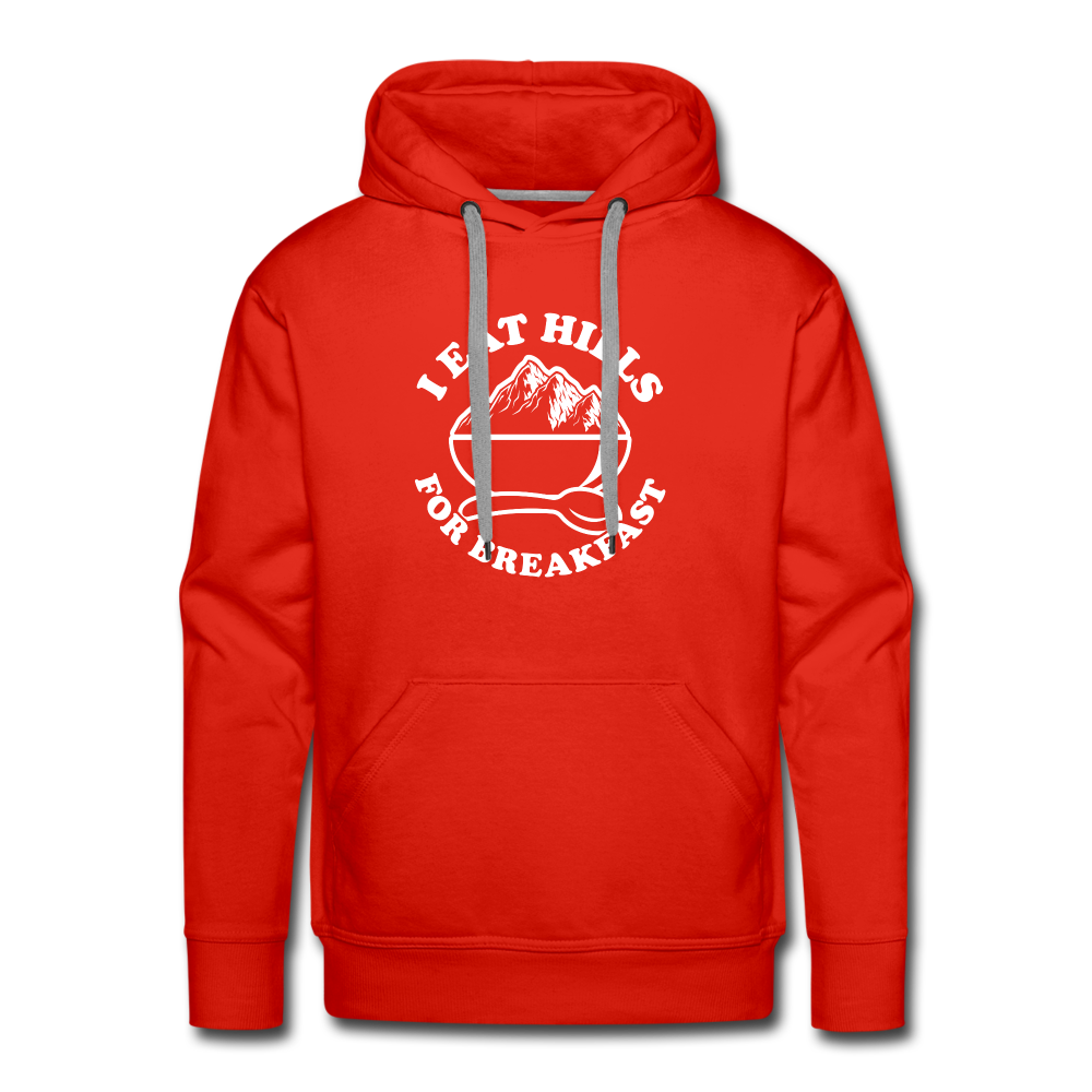 I eat hills for breakfast - red