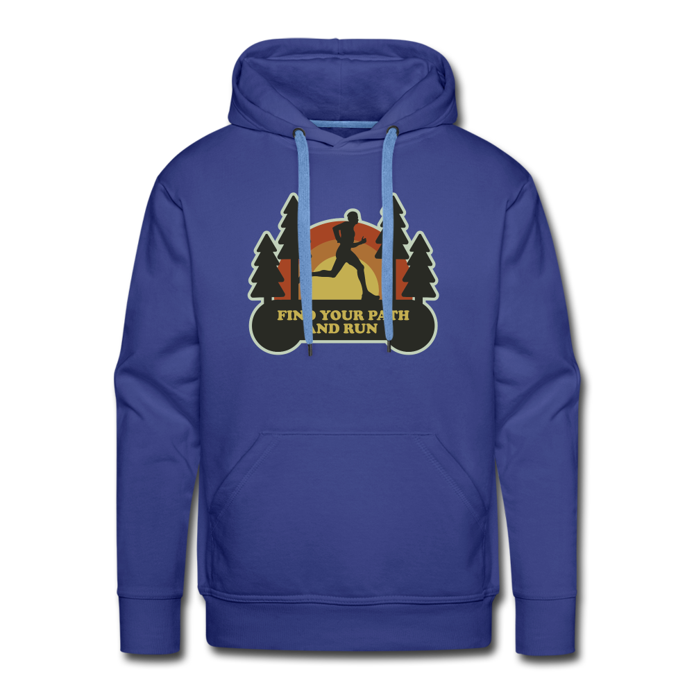 Sunset - royal blue