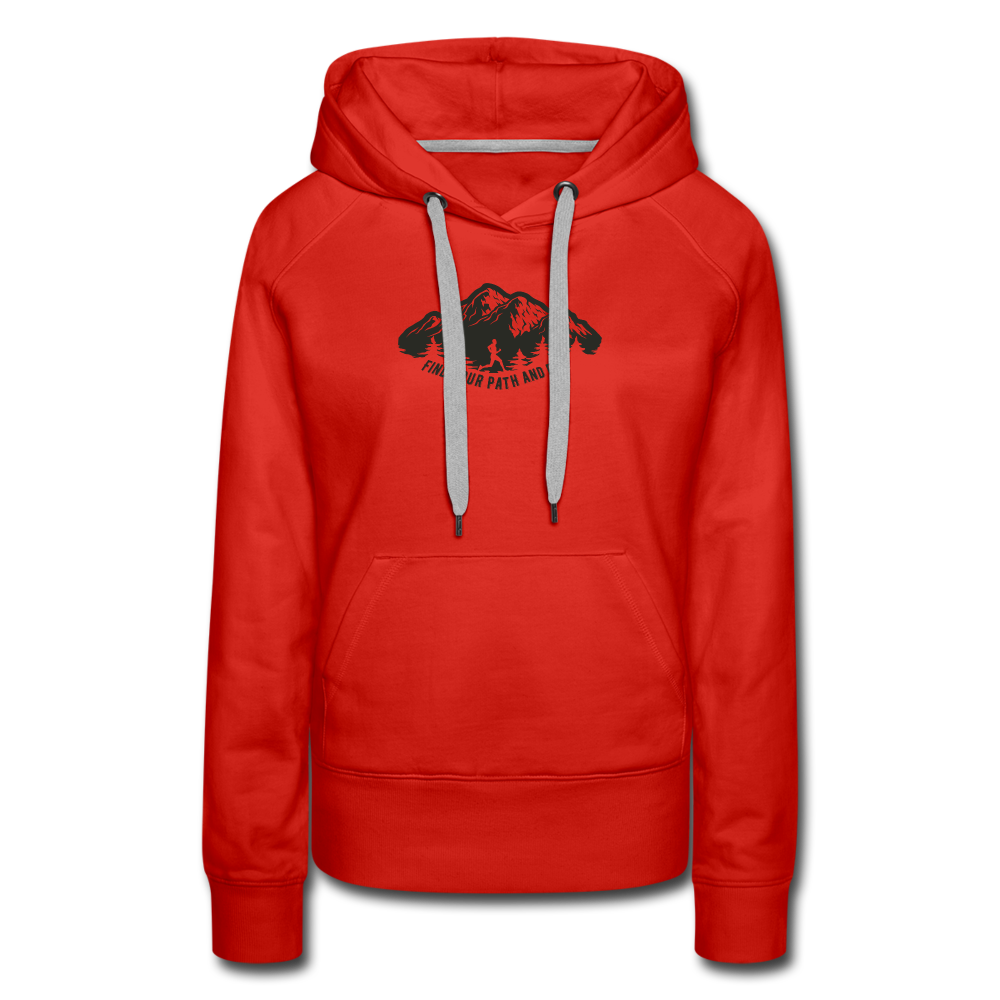Find your path and run - red
