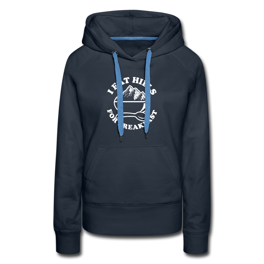 I eat hills for breakfast - navy