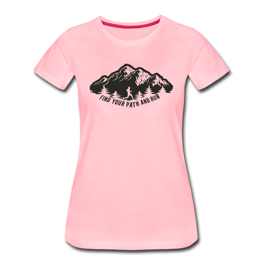 Find your path and run - pink