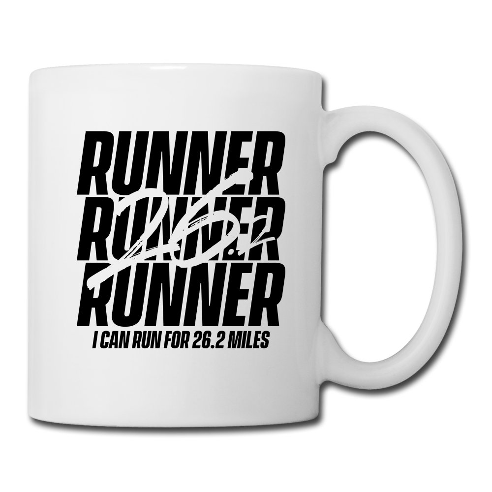 Coffee/Tea Mug - 26.2 Miles - white