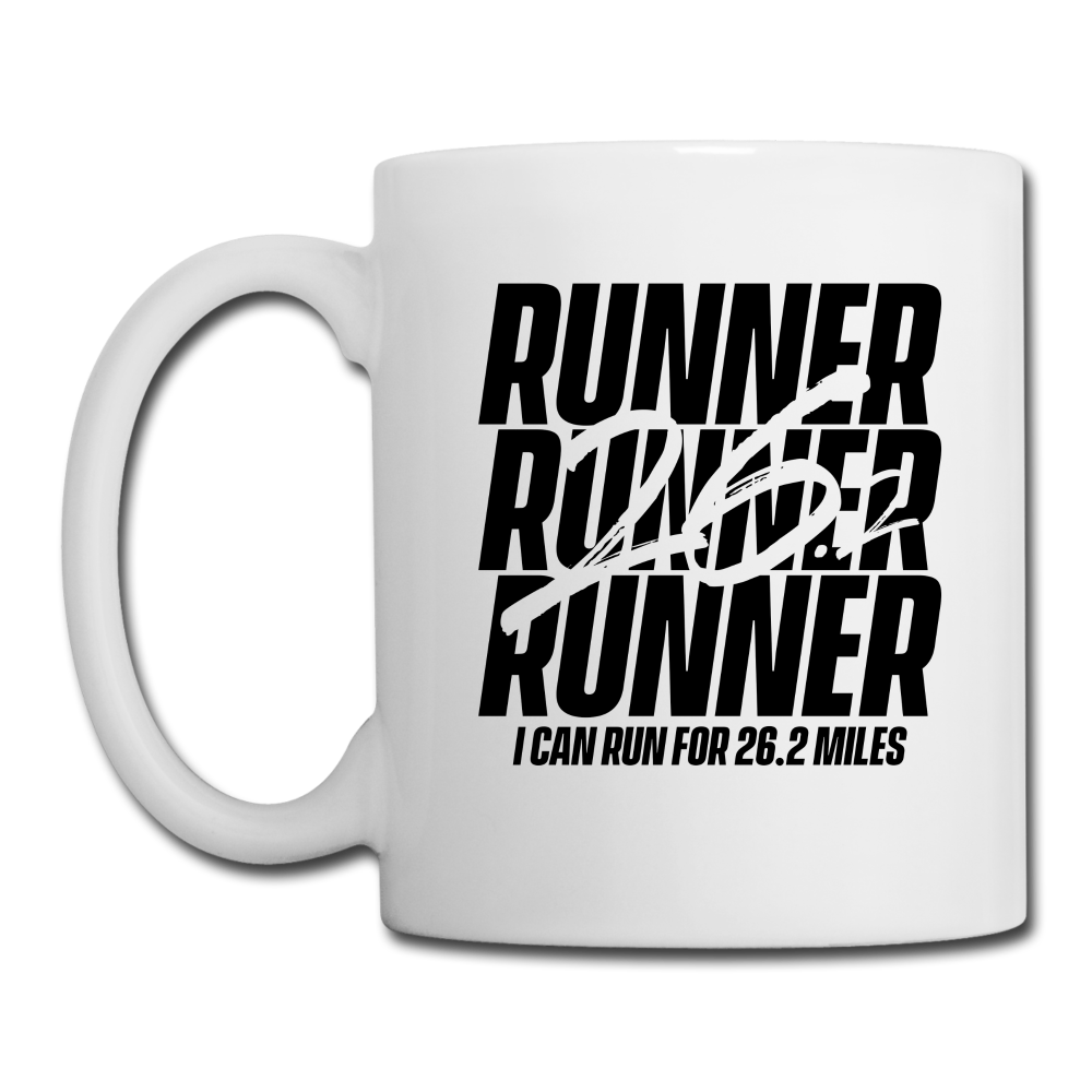 Coffee/Tea Mug - 26.2 Miles - white