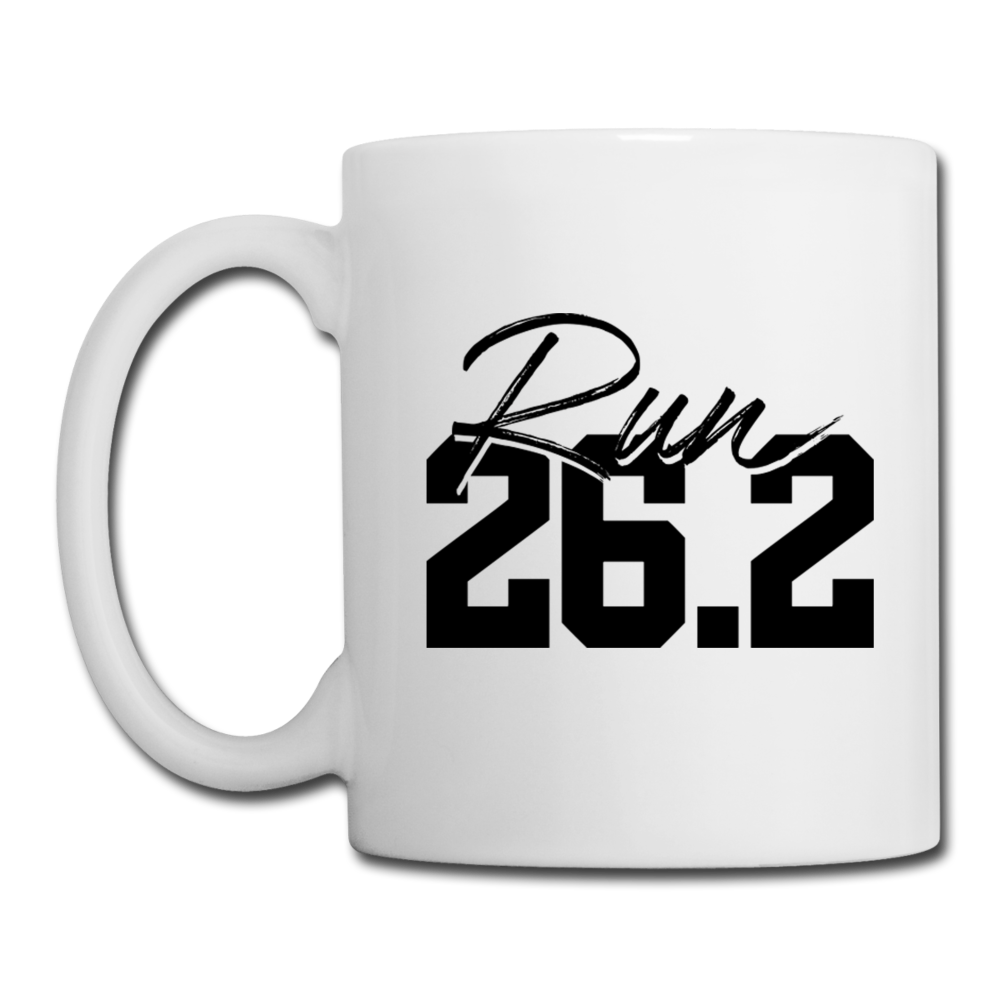 Coffee/Tea Mug - Run 26.2 - white
