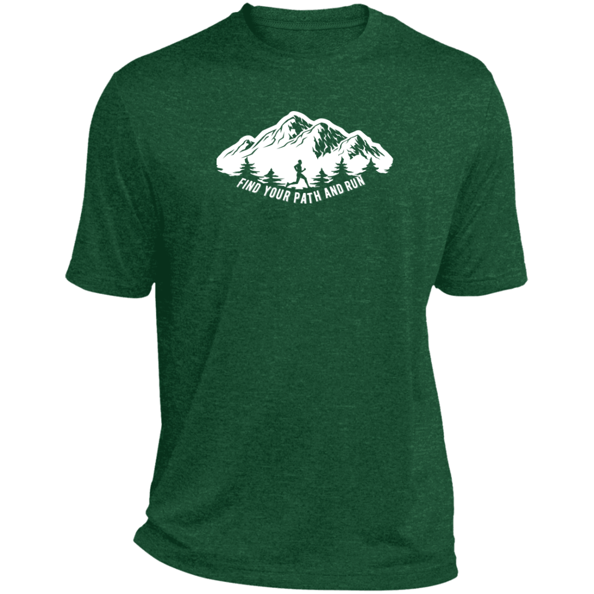 Heather Performance Tee - FIND YOUR PATH