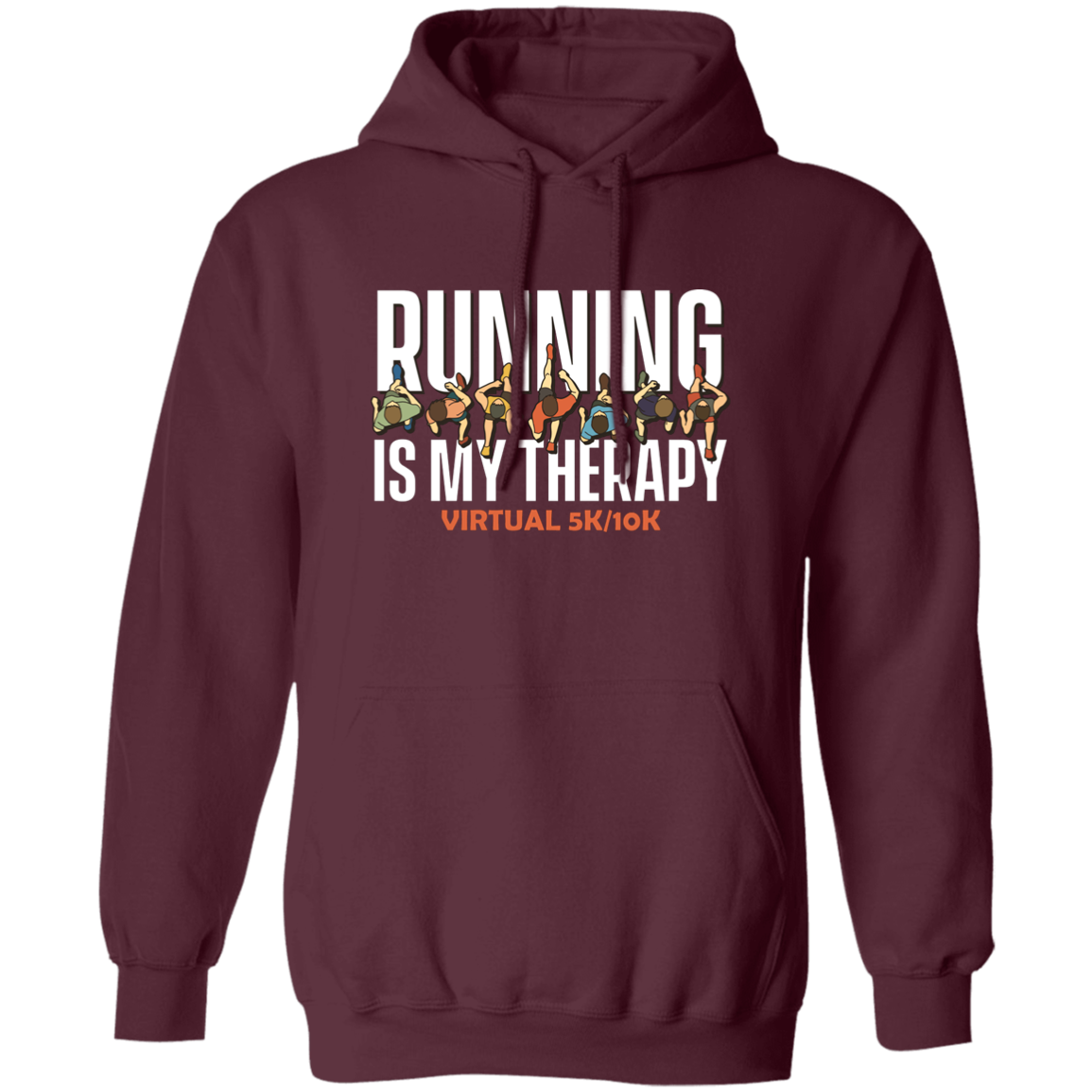 THERAPY-2 running is my therapy hoody