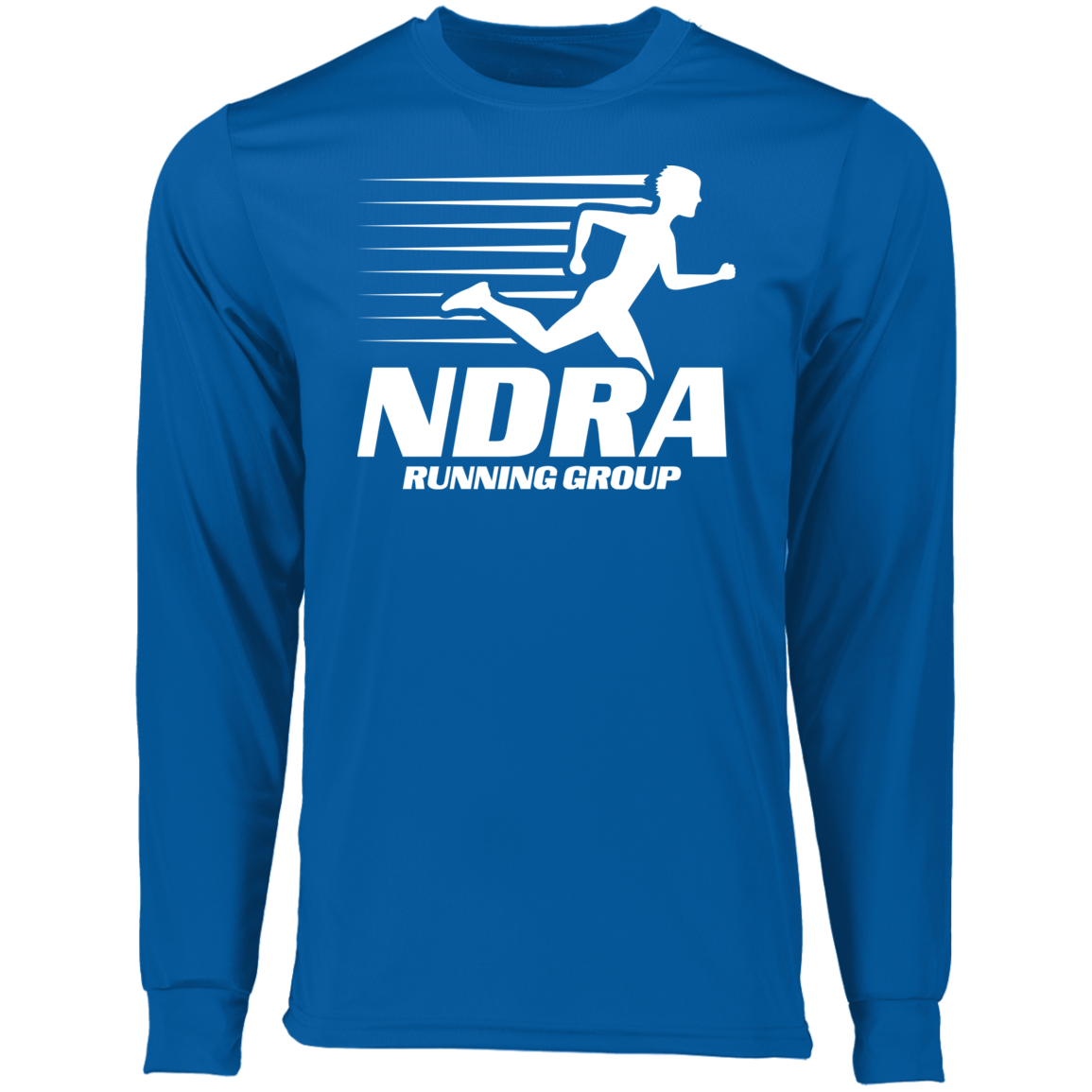 Men's Heather Performance long sleeve- NDRA