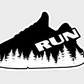 Run Shoe sticker