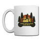 Coffee/Tea Mug - Find your path and run - white