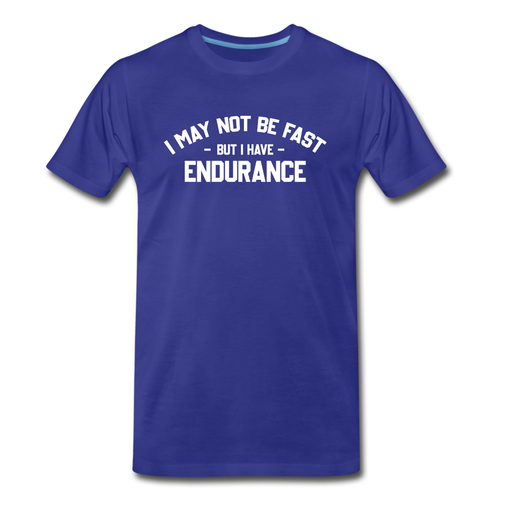 Men's short sleeve t-shirt- Endurance - royal blue