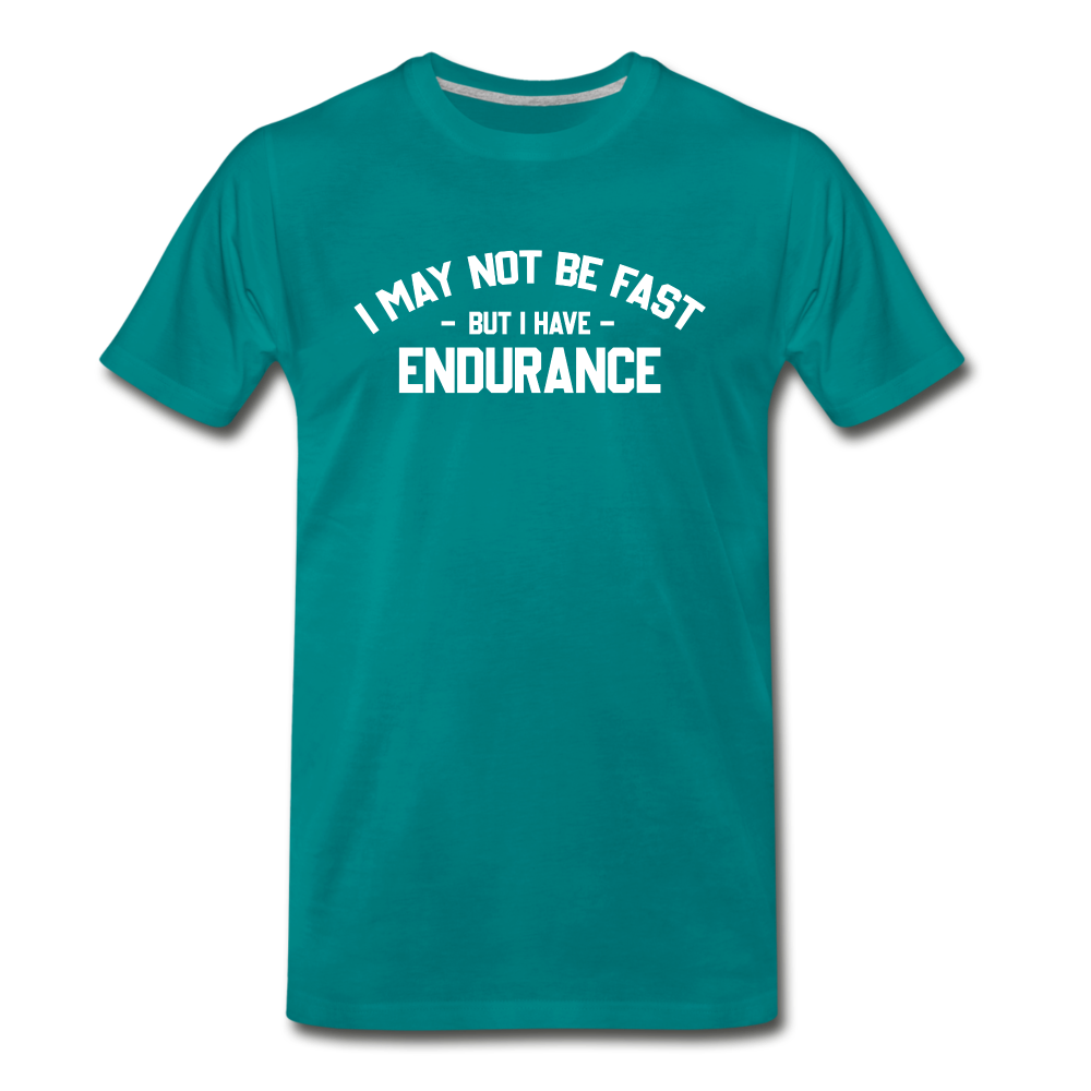Men's short sleeve t-shirt- Endurance - teal