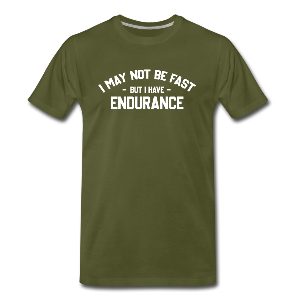 Men's short sleeve t-shirt- Endurance - olive green