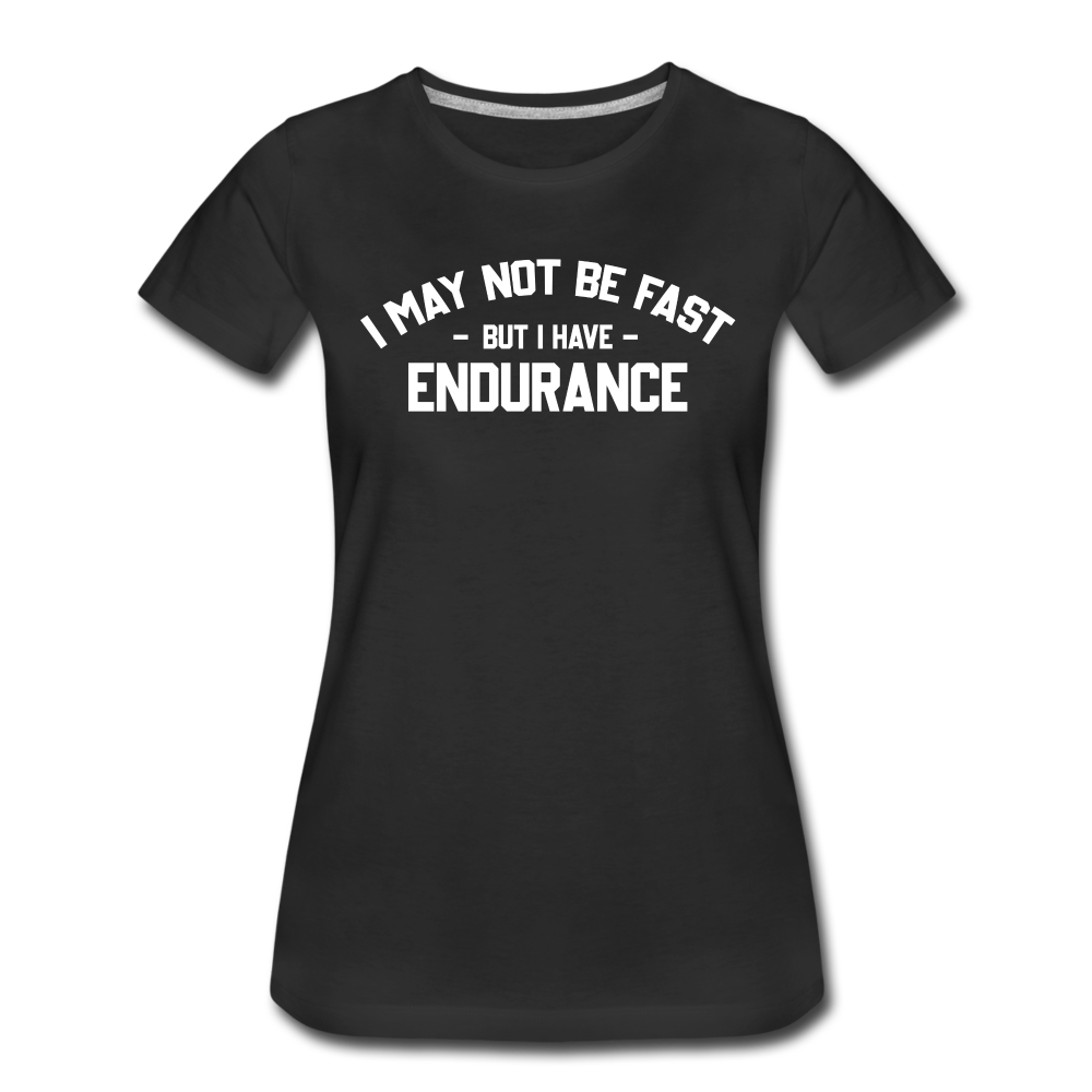 Women's short sleeve t-shirt- Endurance - black