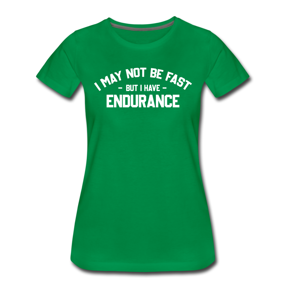Women's short sleeve t-shirt- Endurance - kelly green