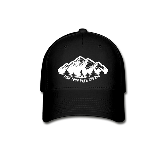 Performance Hat - Find your path and run - black