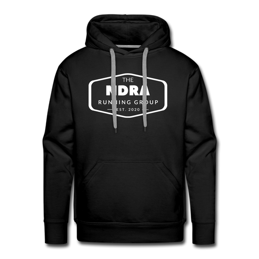 Men’s premium hoodie- NDRA logo - black