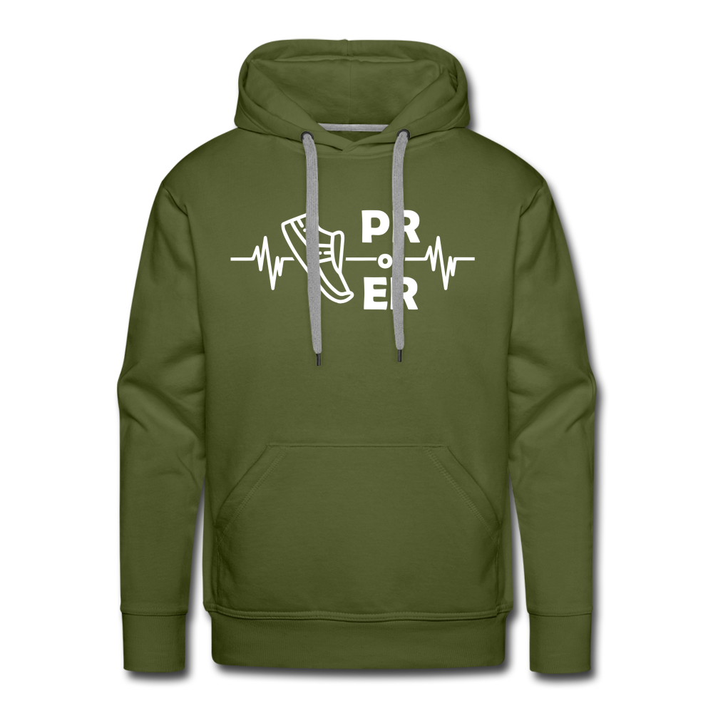 Men’s premium hoodie- PR or ER - olive green